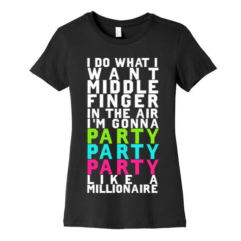 Party Party Party Womens T-Shirt