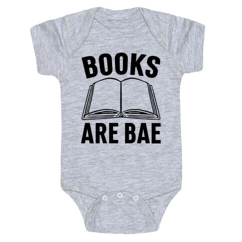 Books Are Bae Baby One-Piece