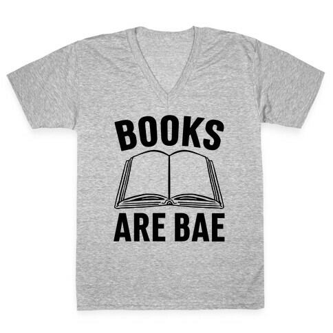 Books Are Bae V-Neck Tee Shirt