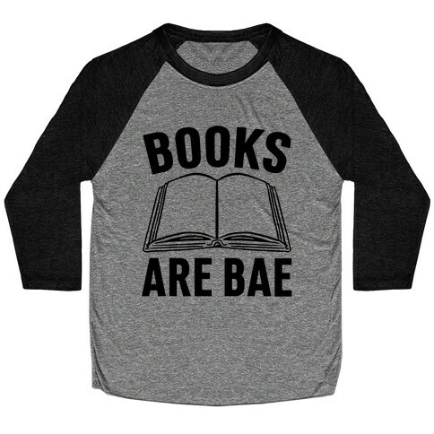 Books Are Bae Baseball Tee