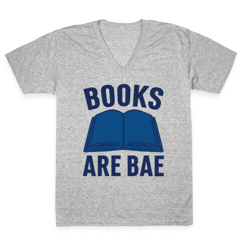 Books Are Bae V-Neck Tee Shirt