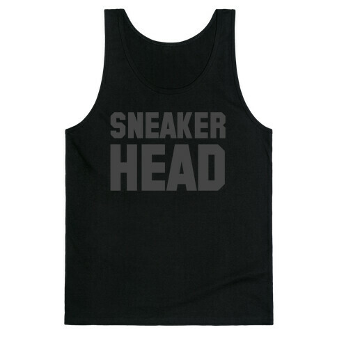 Sneaker Head Tank Top
