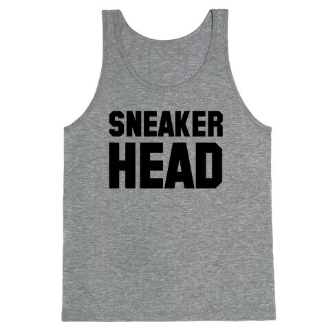 Sneaker Head Tank Top
