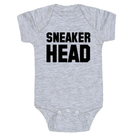 Sneaker Head Baby One-Piece