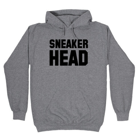 Sneaker Head Hooded Sweatshirt