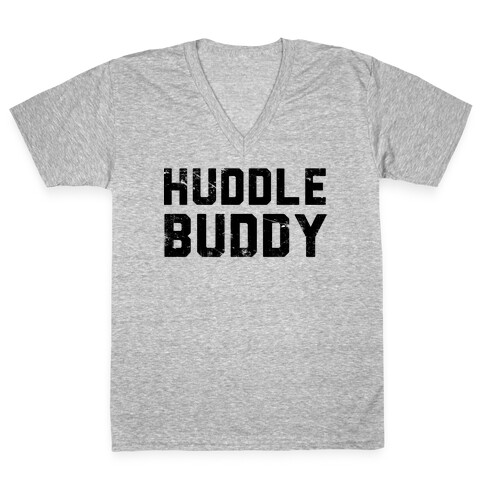 Huddle Buddy V-Neck Tee Shirt