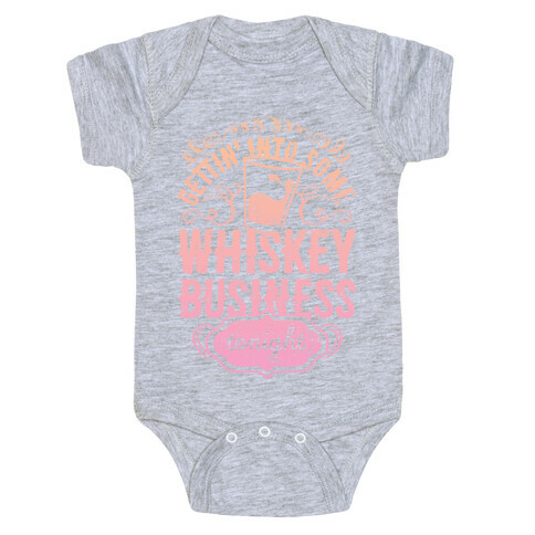 Whiskey Business Baby One-Piece