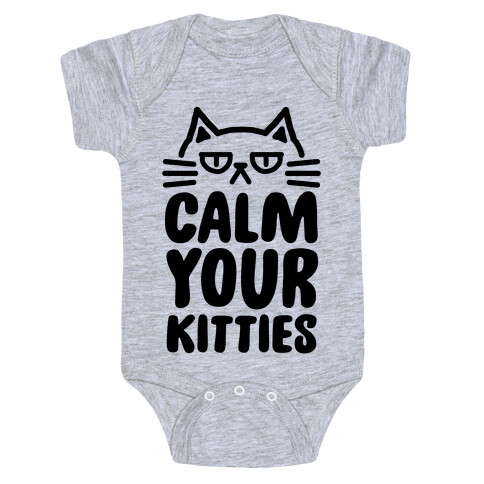 Calm Your Kitties Baby One-Piece