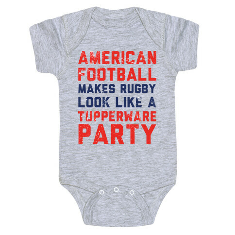 American Football Baby One-Piece