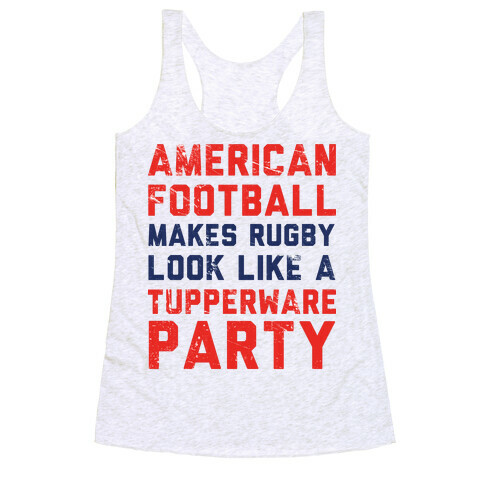 American Football Racerback Tank Top