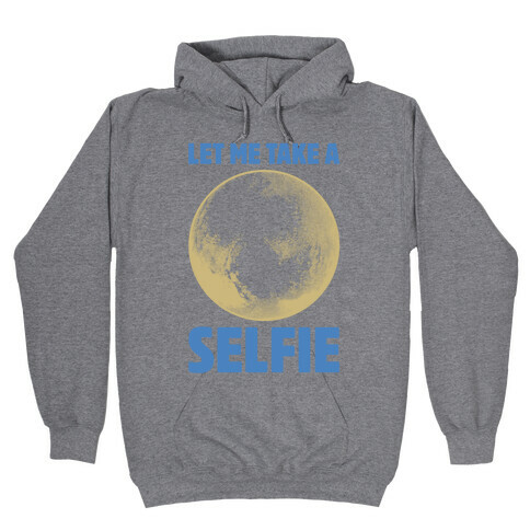 Pluto Selfie Hooded Sweatshirt