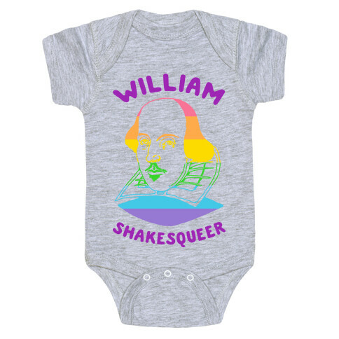 William ShakesQueer Baby One-Piece