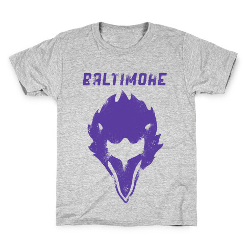 Vintage Baltimore Football Kids T-Shirt