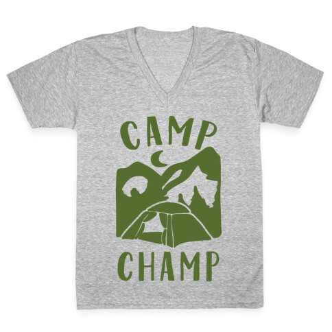 Camp Champ V-Neck Tee Shirt