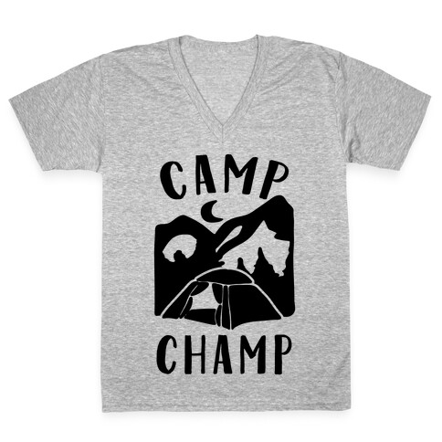 Camp Champ V-Neck Tee Shirt