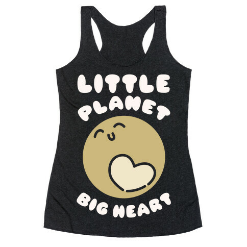 Little Planet Big Heart Racerback Tank Top