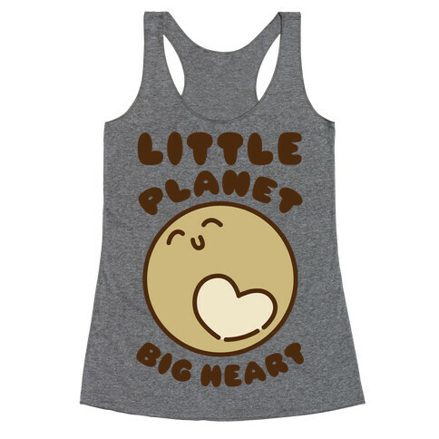 Little Planet Big Heart Racerback Tank Top