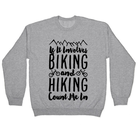 Biking and Hiking Pullover