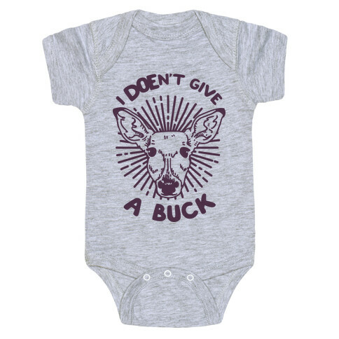 I Doe-n't Give a Buck Baby One-Piece