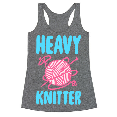 Heavy Knitter Racerback Tank Top