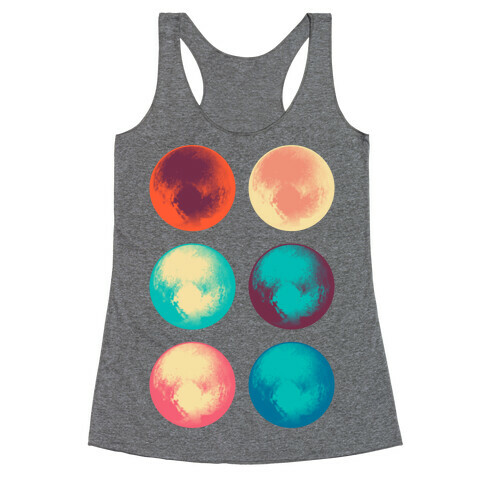 Pop Art Pluto Racerback Tank Top