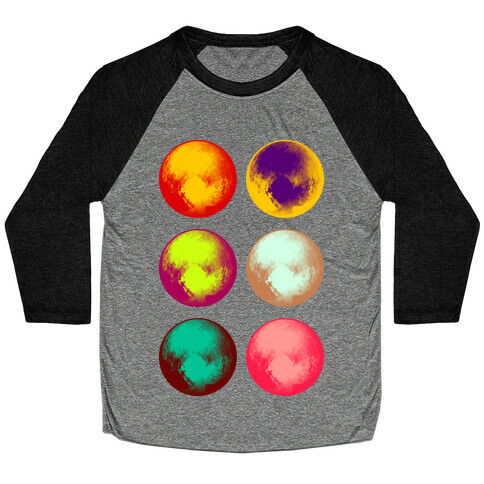 Pop Art Pluto Baseball Tee