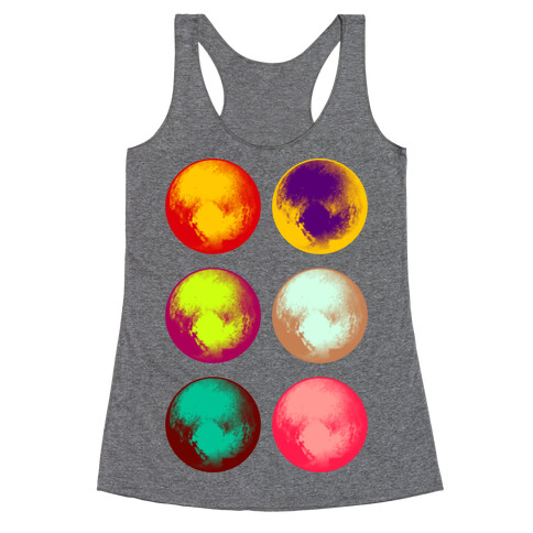 Pop Art Pluto Racerback Tank Top