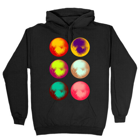 Pop Art Pluto Hooded Sweatshirt