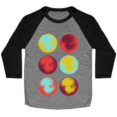 Pop Art Pluto Baseball Tee