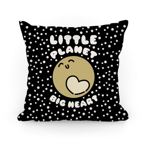 Little Planet Big Heart Pillow