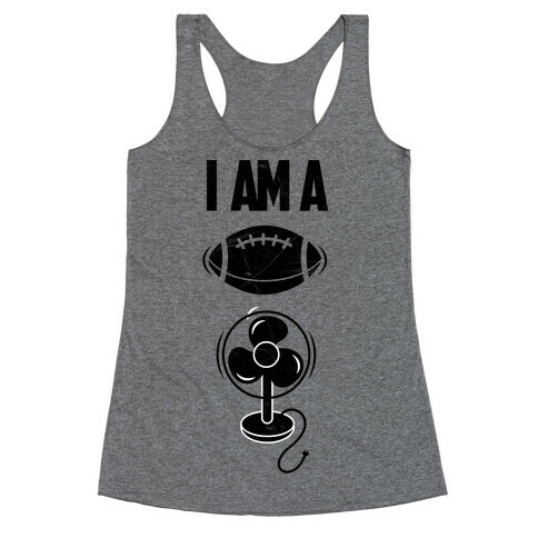 Football Fan Racerback Tank Top