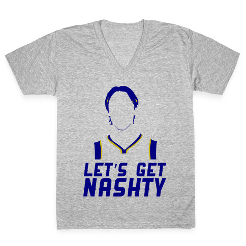 Let's get Nashty V-Neck Tee Shirt