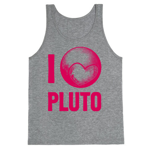 I Heart Pluto Tank Top