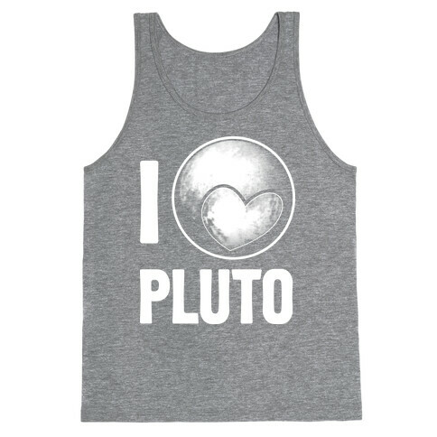 I Heart Pluto Tank Top