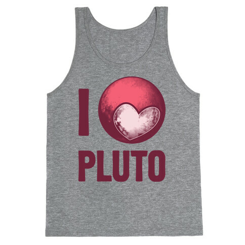 I Heart Pluto Tank Top