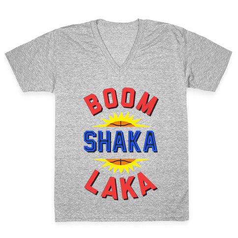 Boom Shaka Laka! V-Neck Tee Shirt