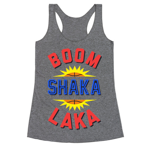 Boom Shaka Laka! Racerback Tank Top