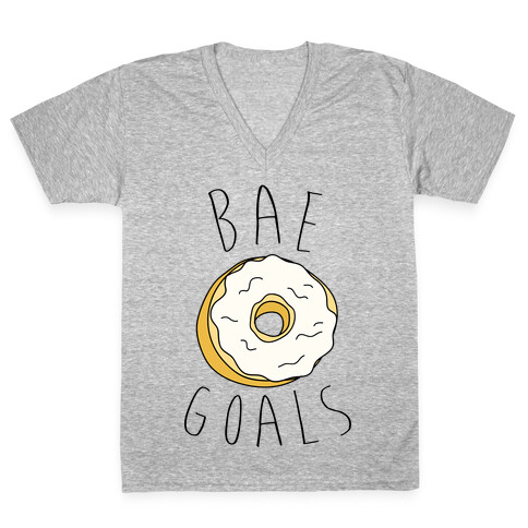 Bae Goals V-Neck Tee Shirt