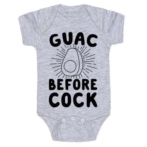 Guac Before Cock Baby One-Piece