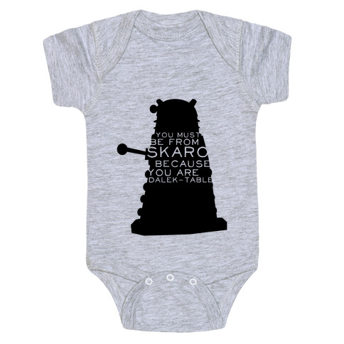 Doctor Who Pick Up (Dalek) Baby One-Piece