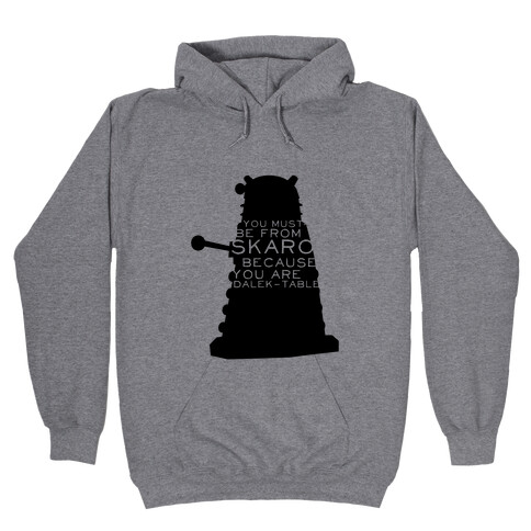 Doctor Who Pick Up (Dalek) Hooded Sweatshirt
