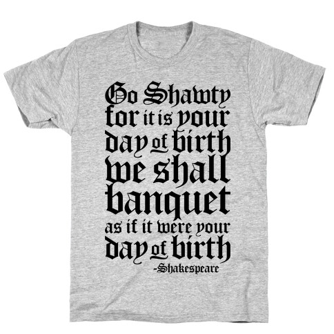 Shakespeare Party T-Shirt