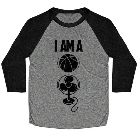 Basketball fan Baseball Tee