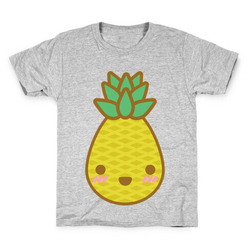 Kawaii Pineapple Kids T-Shirt