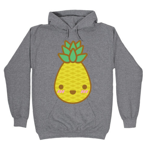 Kawaii Pineapple Hooded Sweatshirt