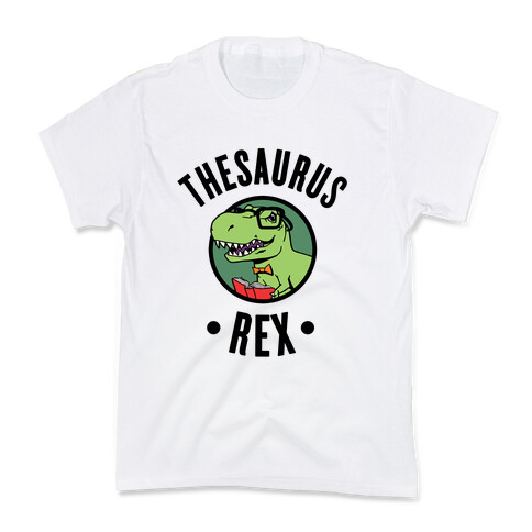 Thesaurus Rex Kids T-Shirt