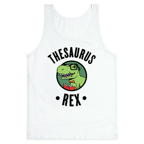 Thesaurus Rex Tank Top
