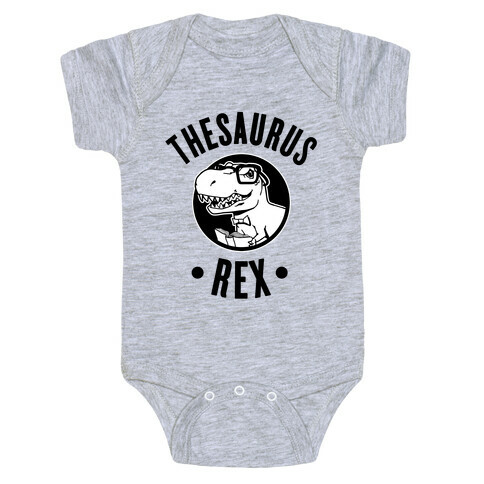 Thesaurus Rex Baby One-Piece