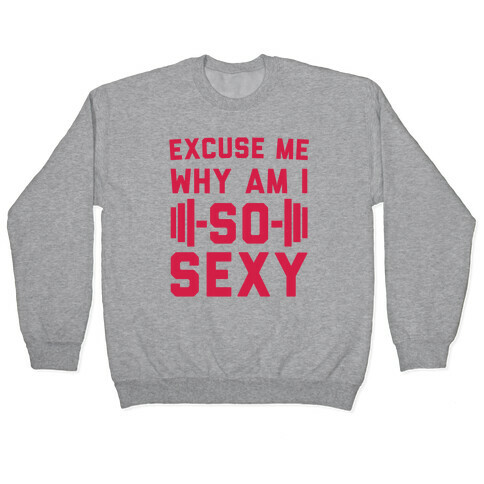Excuse Me Why Am I So Sexy Pullover
