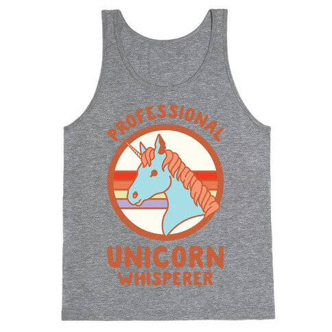 Professional Unicorn Whisperer Tank Top